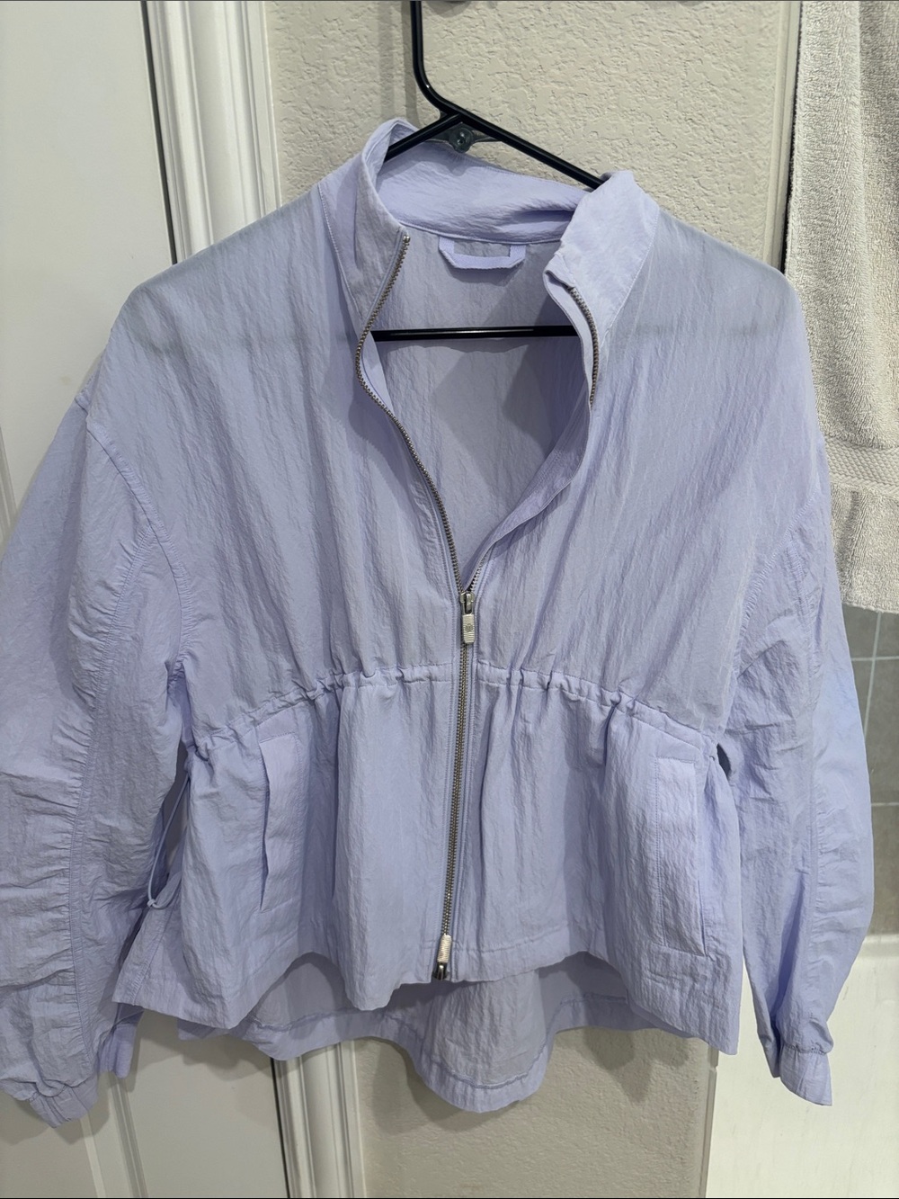 Lululemon Lavender Zip-Front Women's Jacket